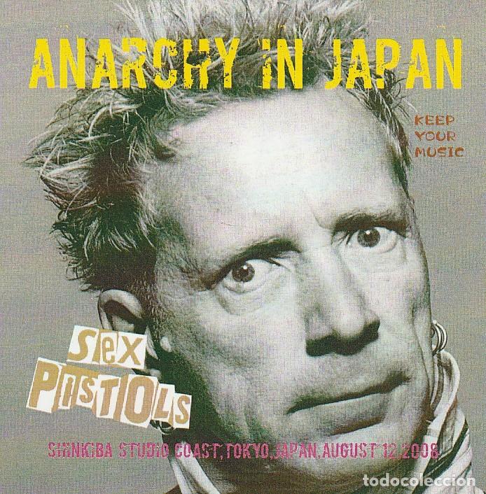 CDs de M&uacute;sica: 2 CD's - SEX PISTOLS - Live Japan 2008