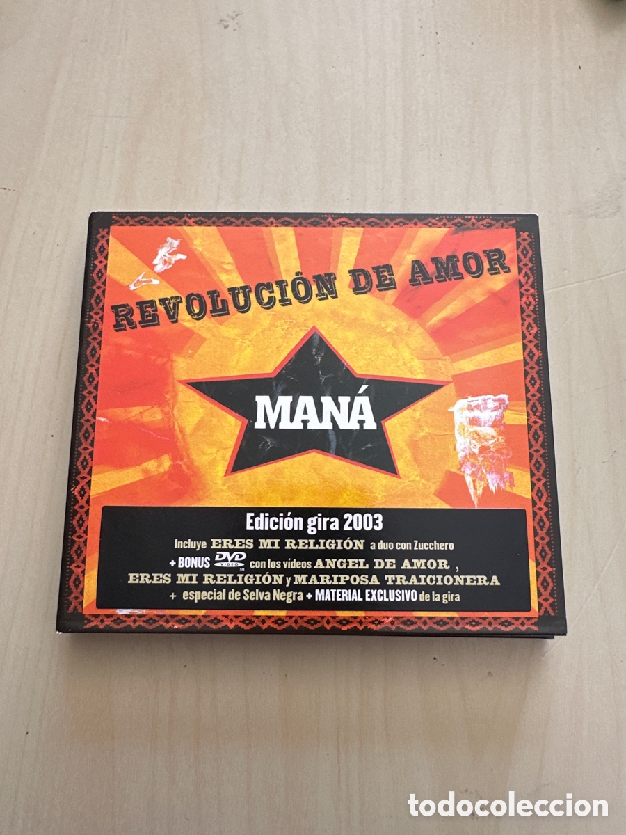 CDs de M&uacute;sica: Acd81 mana revoluci&oacute;n de amor cd m&uacute;sica