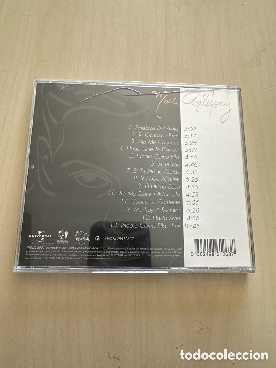 CDs de m&uacute;sica: SCD37 Marc anthony exitos eternos cd m&uacute;sica - Foto 2