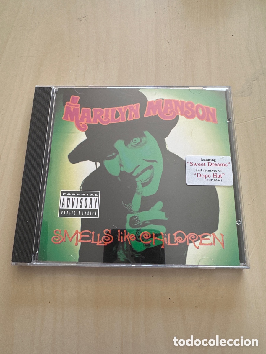CDs de M&uacute;sica: Acd81 Marilyn manson smells like children cd m&uacute;sica