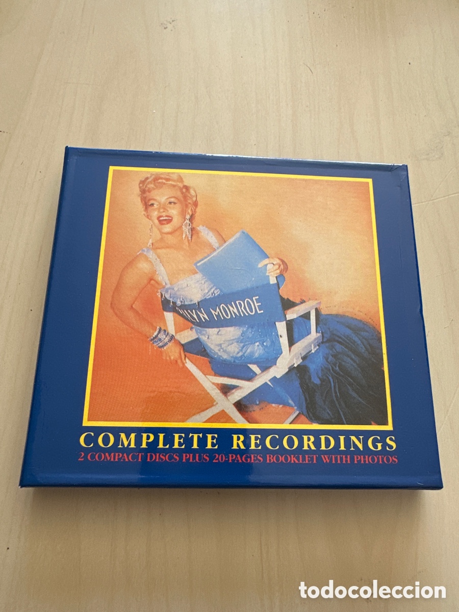 CDs de M&uacute;sica: Acd81 Marilyn monroe the complete recordings cd m&uacute;sica