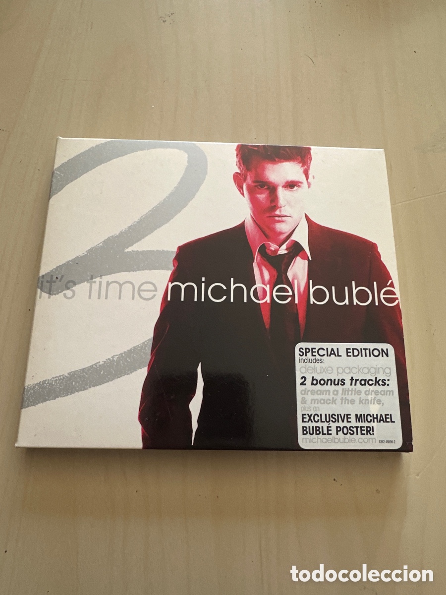 CDs de m&uacute;sica: SCD37 michael buble it&rsquo;s time cd m&uacute;sica - Foto 1