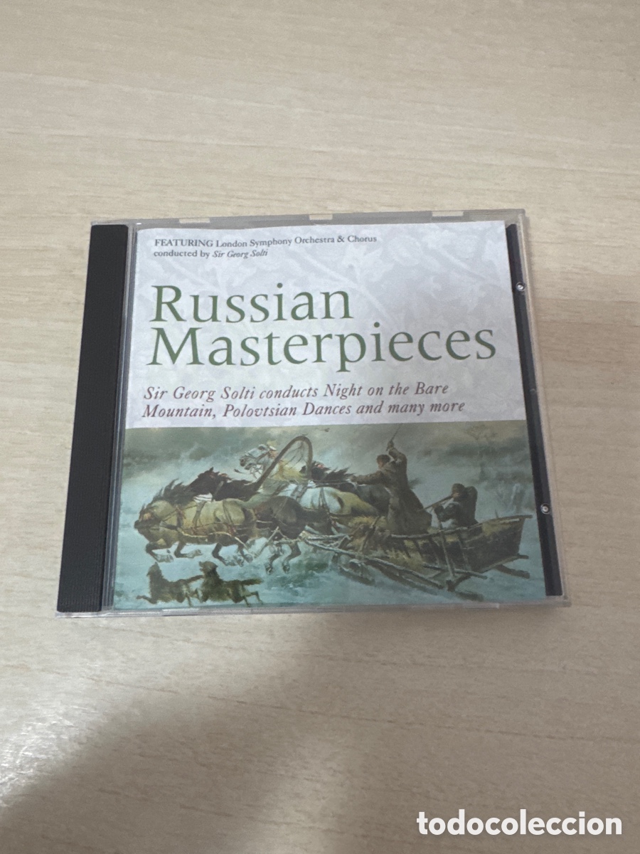 CDs de M&uacute;sica: CD RUSSIAN MASTERPIECES 1993