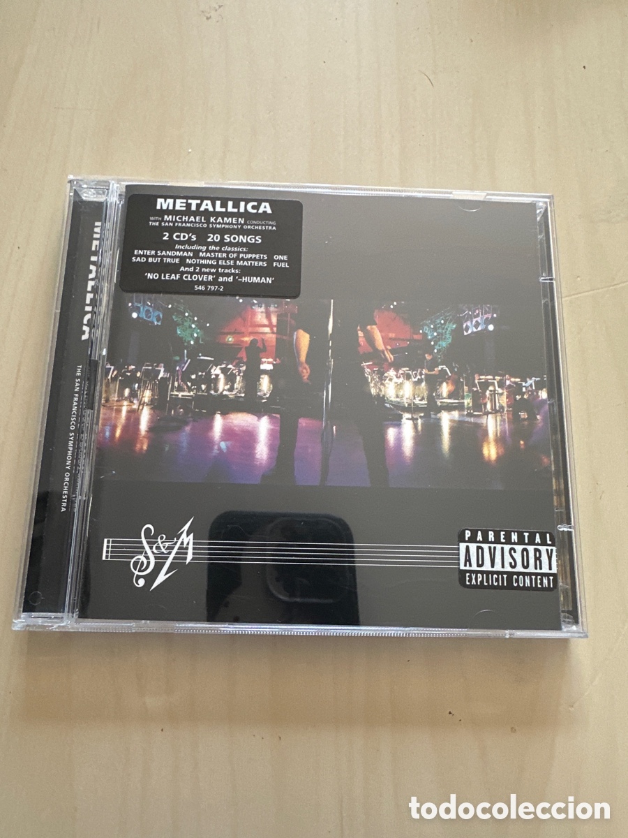 CDs de M&uacute;sica: Acd81 metallica s&m cd m&uacute;sica