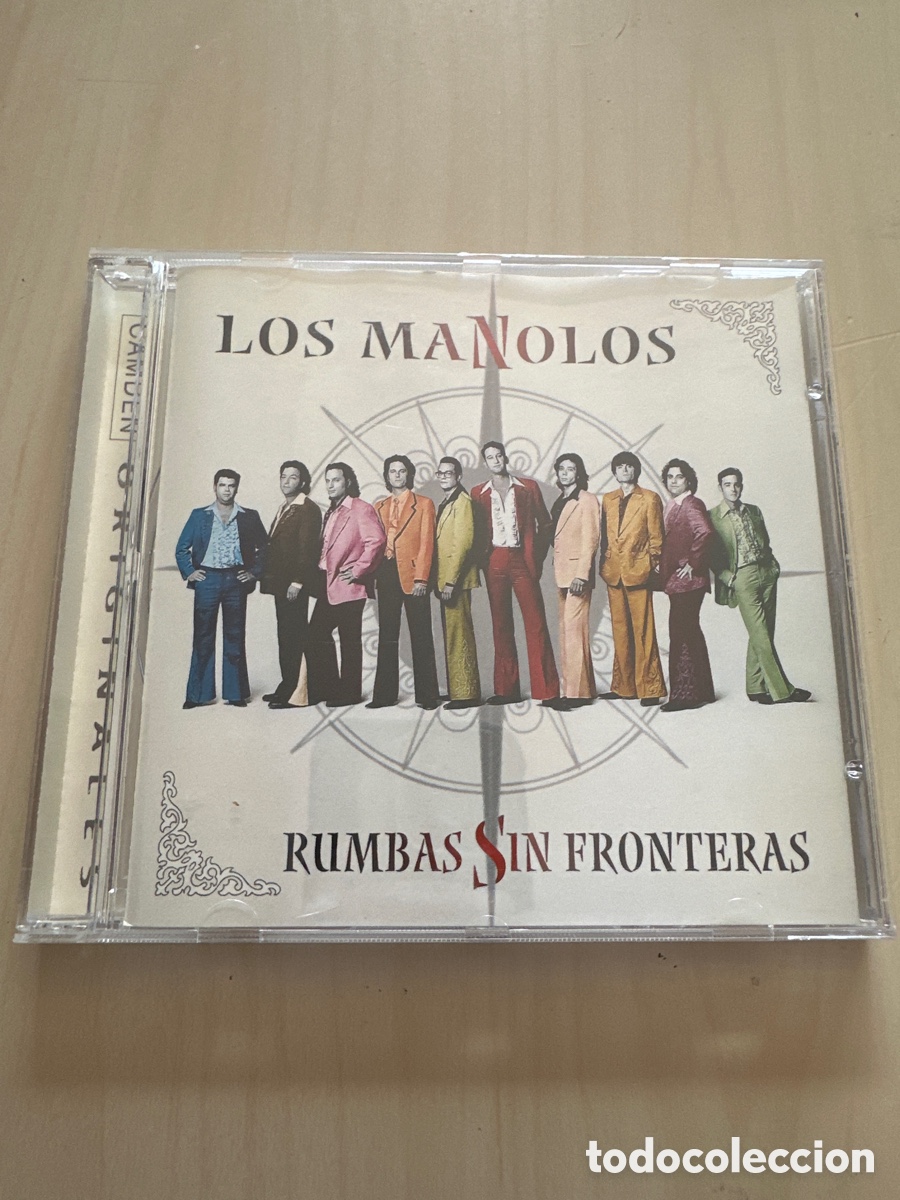 CDs de M&uacute;sica: Acd81 los manolos rumbas sin fronteras cd m&uacute;sica