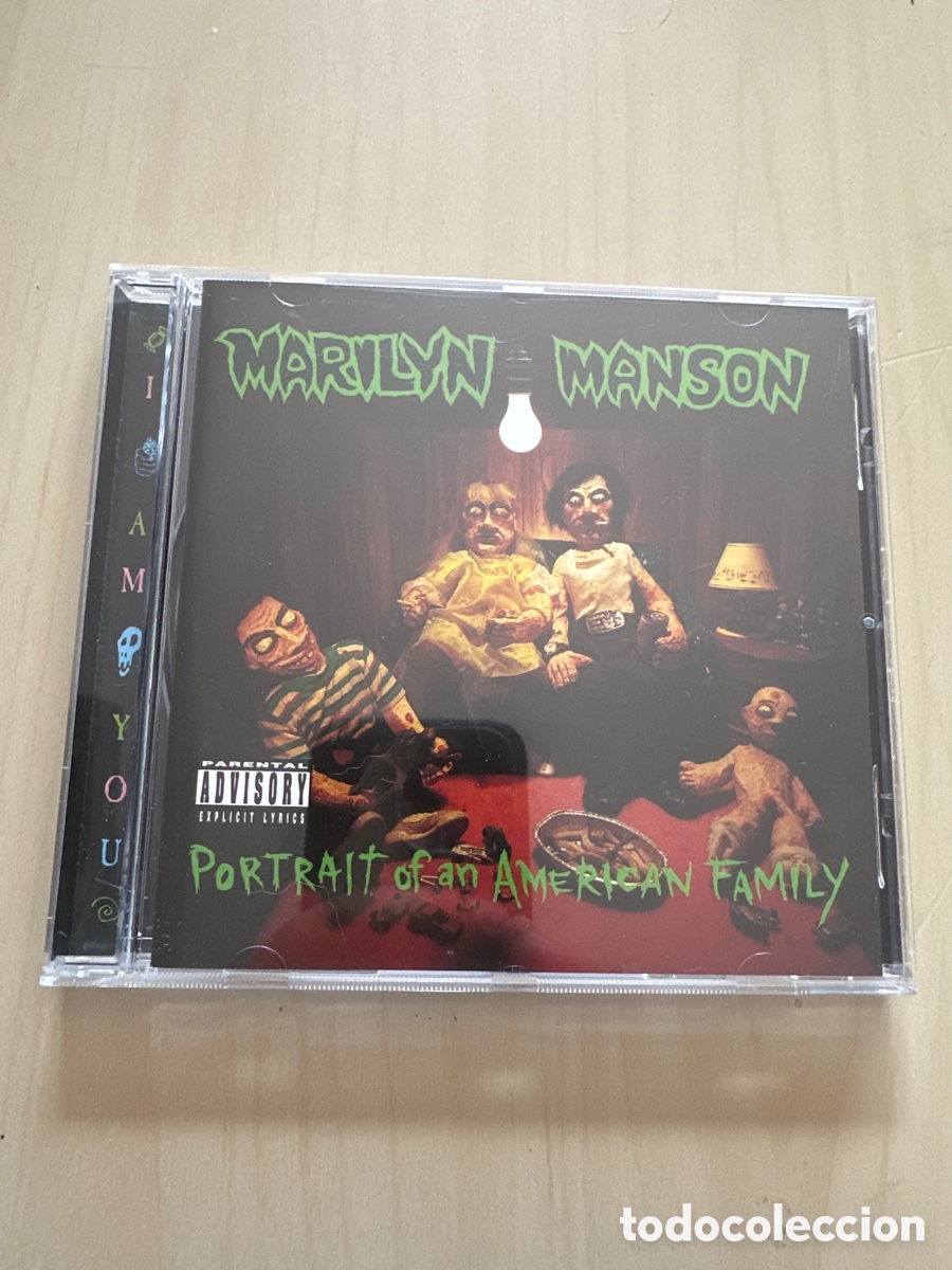CDs de M&uacute;sica: Acd81 Marilyn manson portrait of an american family cd m&uacute;sica