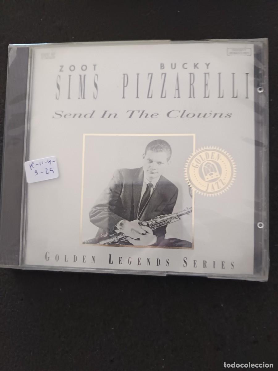 CDs de M&uacute;sica: ZOOT SIMS. BUCKY PIZZARELLI. SEND IN THE CLOWNS. GOLDEN LEGENDS SERIES. GOLDEN JAZZ