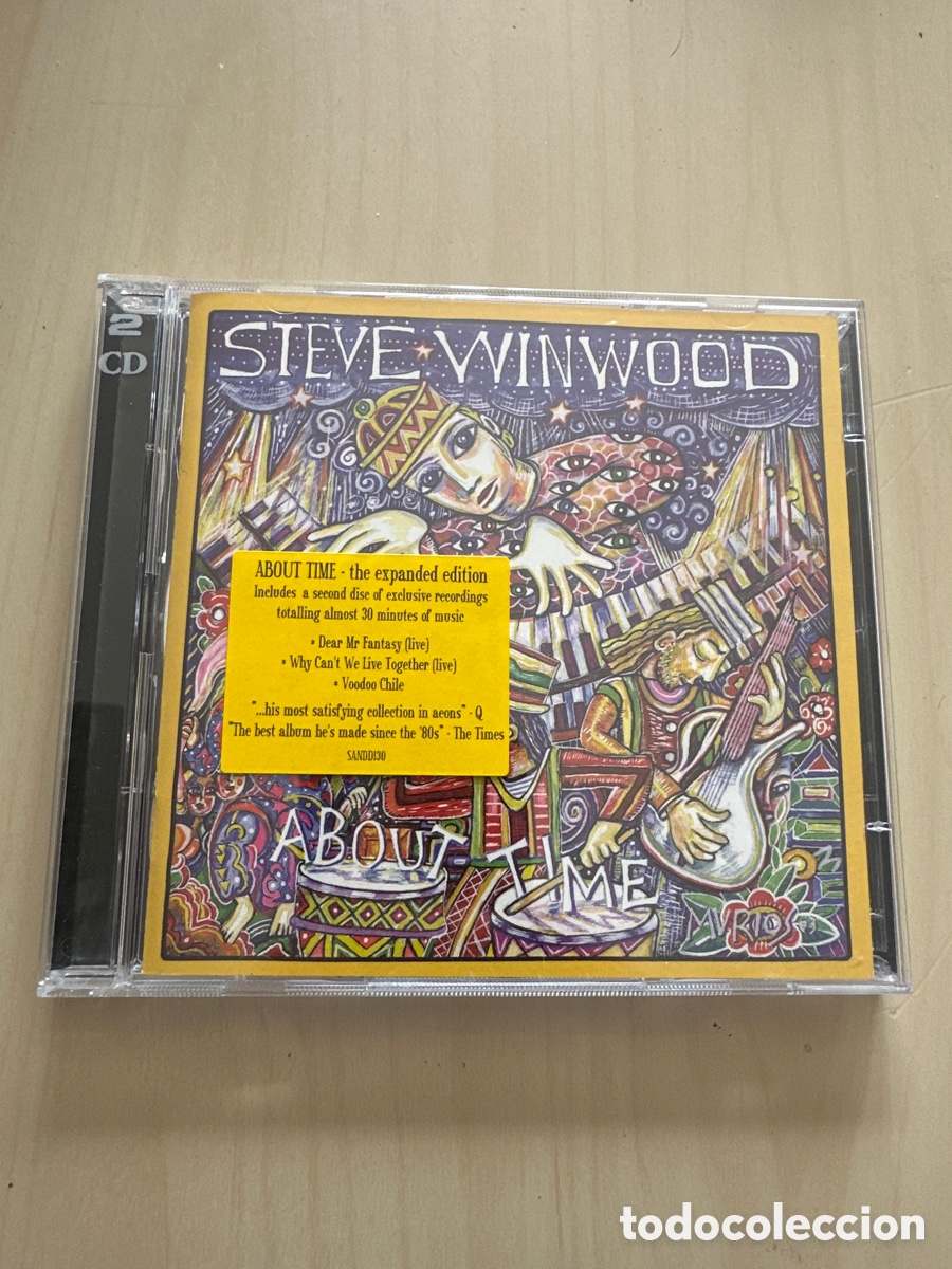 CDs de M&uacute;sica: Acd81 steve winwood cd m&uacute;sica