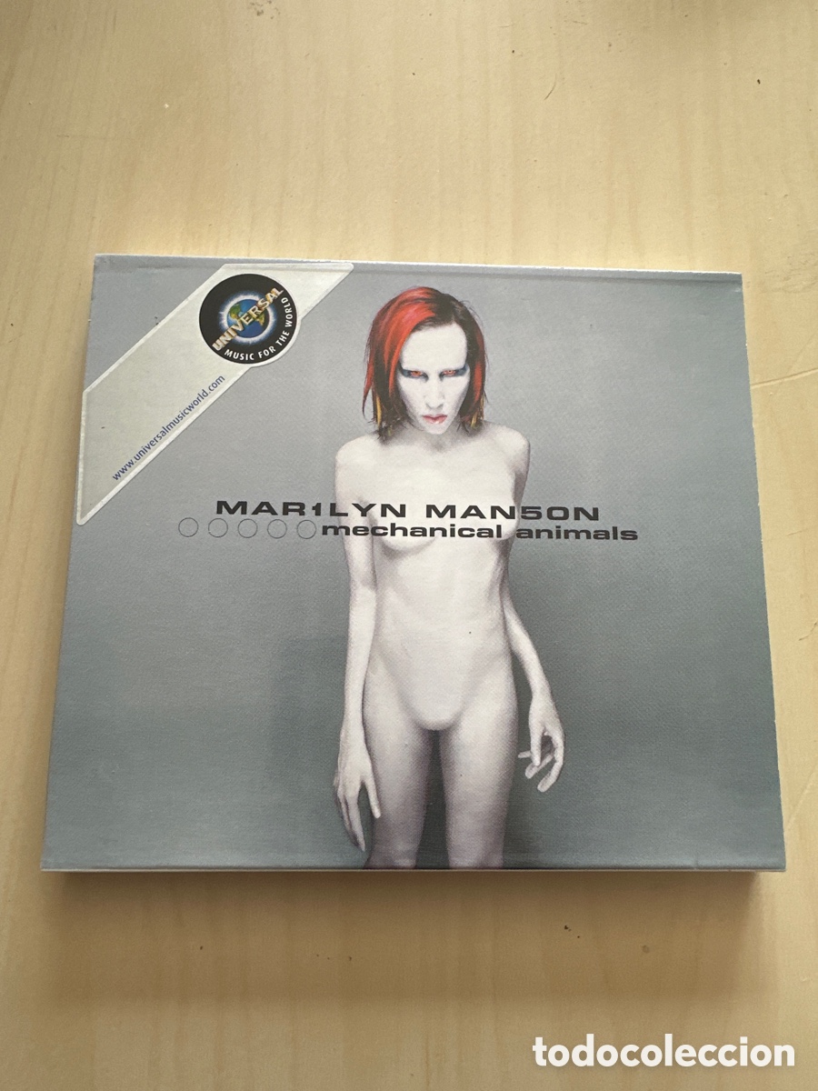 CDs de M&uacute;sica: Acd81 Marilyn manson mechanical animals cd m&uacute;sica