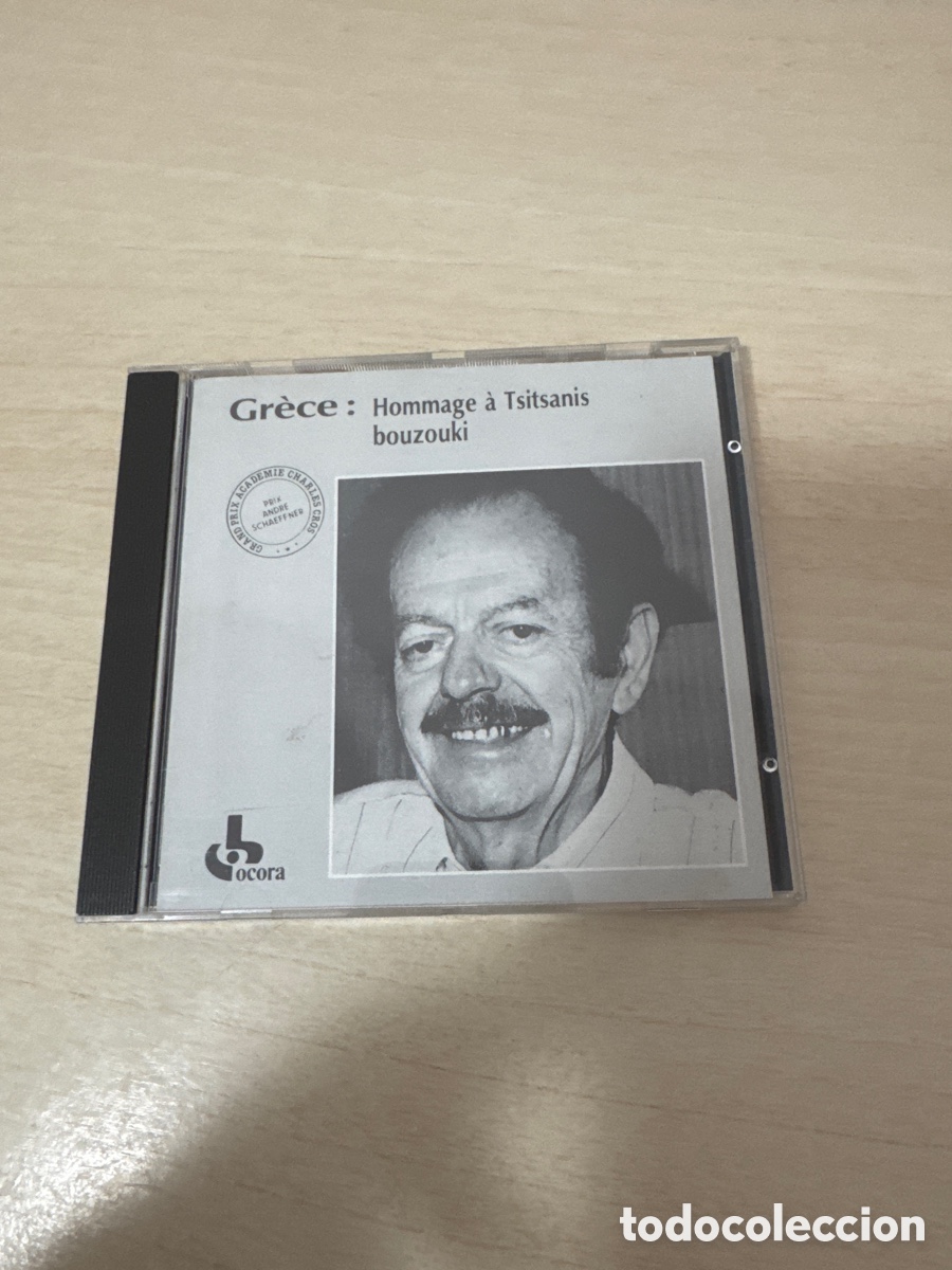 CDs de M&uacute;sica: CD GRECE HOMMAGE A TSITSAIS - bouzouki 1988