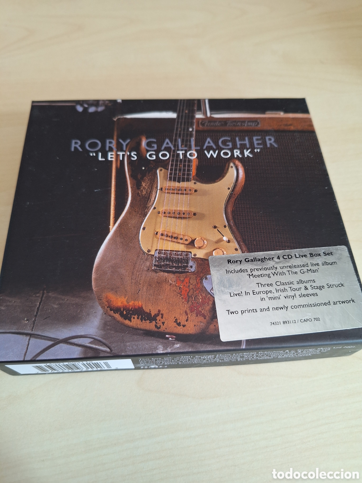 CDs de M&uacute;sica: SCD82 rory gallagher lets go to work CD DE MUSICA