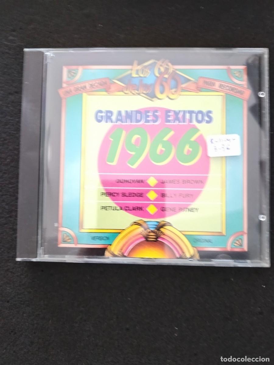 CDs de m&uacute;sica: GRANDES &Eacute;XITOS 1966. LOS 60 DE LOS 60. UNA GRAN D&Eacute;CADA PARA RECORDAR - Foto 1