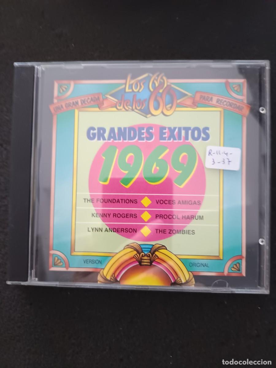 CDs de m&uacute;sica: GRANDES &Eacute;XITOS 1969. LOS 60 DE LOS 60. UNA GRAN D&Eacute;CADA PARA RECORDAR - Foto 1