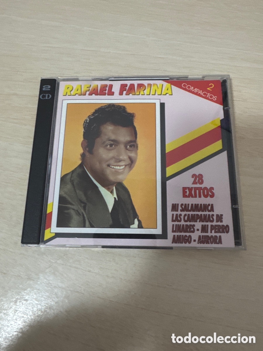 CDs de M&uacute;sica: CD RAFAEL FARINA 28 EXITOS MI SALAMANCA LAS CAMPANAS DE LINARES - MI PERRO - AMIGO - AURORA 1996