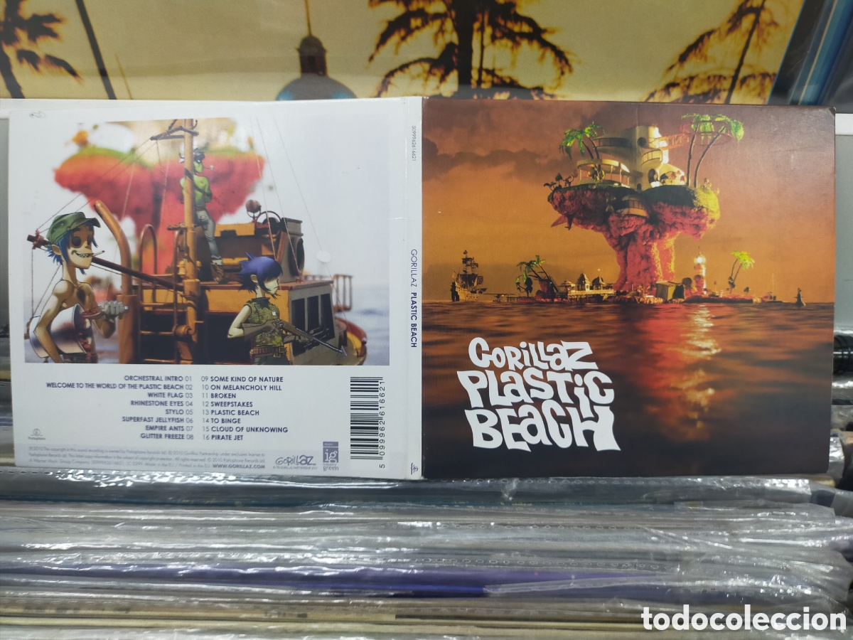 CDs de M&uacute;sica: Gorillaz CD Digipack plastic beach 2010