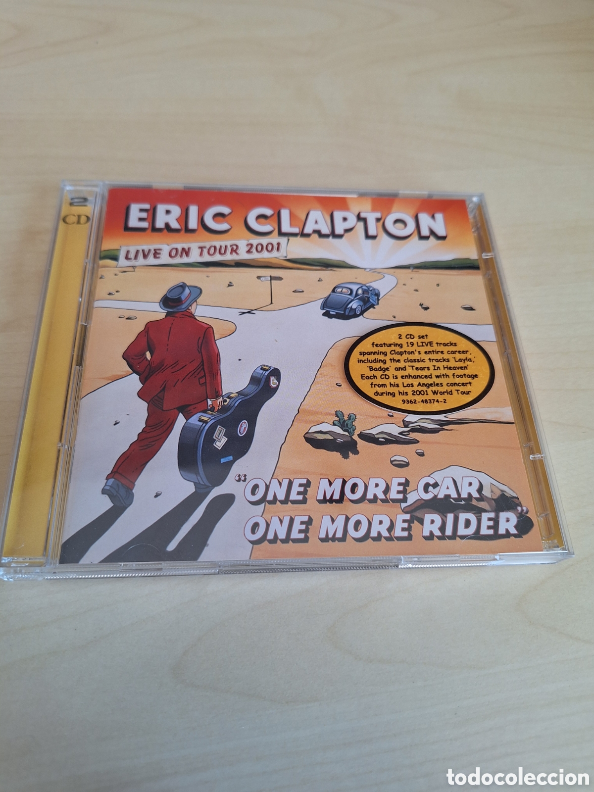 CDs de M&uacute;sica: SCD83 Eric clapton live on tour 2001 CD DE MUSICA