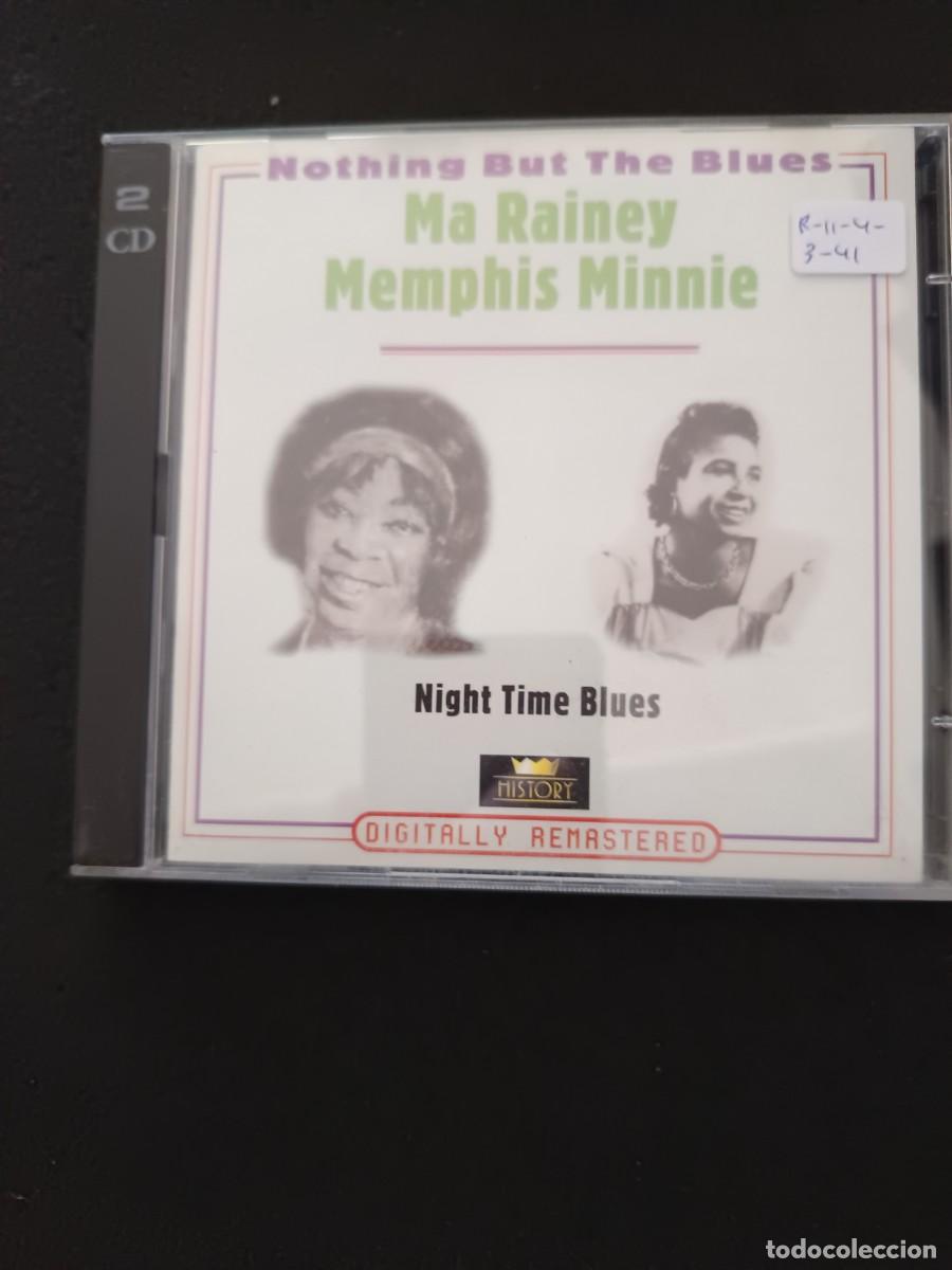 CDs de M&uacute;sica: 2 CD. NOTHING BUT THE BLUES. MA RAINEY. MEMPHIS MINNIE. NIGHT TIME BLUES