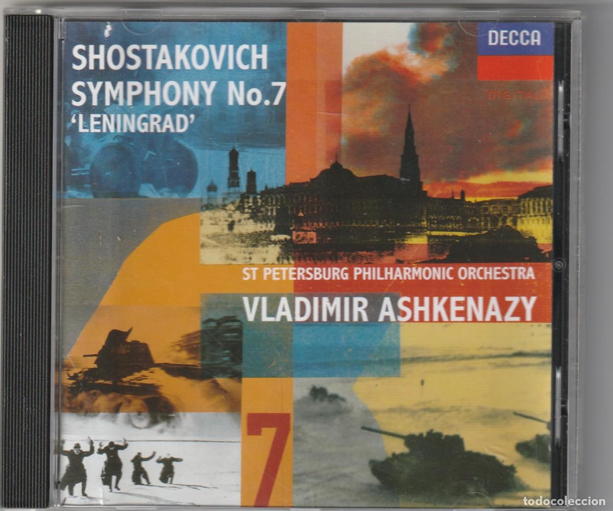 CDs de M&uacute;sica: SHOSTAKOVICH - SYMPHONY NO.7 (CD DECCA 1997) VLADIMIR ASHKENAZY