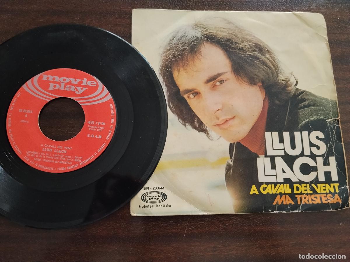 CDs de m&uacute;sica: LLU&Iacute;S LLACH. DISCO SINGLE - Foto 1