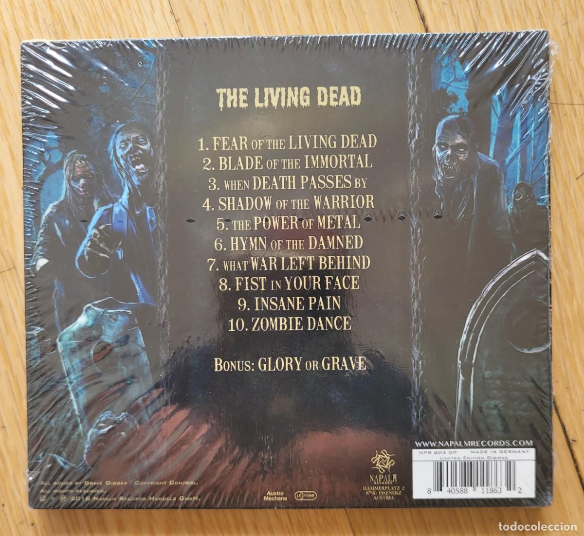 CDs de m&uacute;sica: Grave Digger The living dead CD digipack - Foto 2