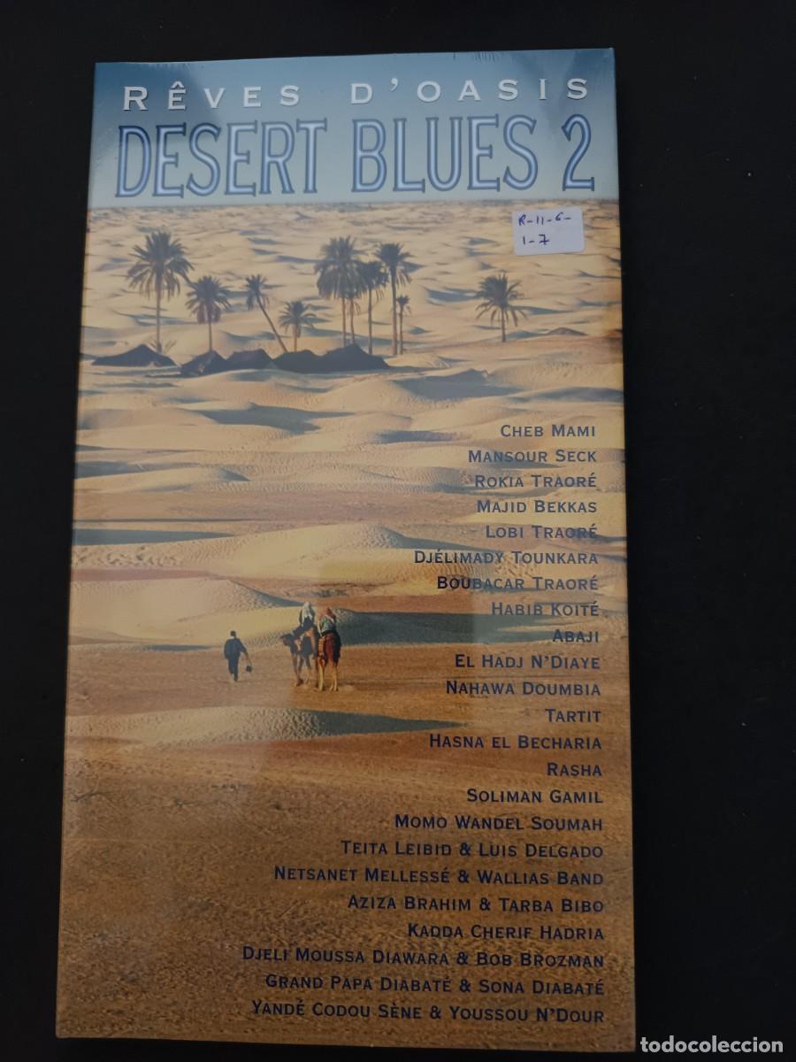 CDs de M&uacute;sica: 2 CD SET. R&Ecirc;VES D'OASIS. DESERT BLUES 2