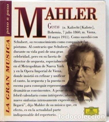 CDs de M&uacute;sica: GUSTAV MAHLER - LA GRAN MUSICA PASO A PASO - LIBRO + CD