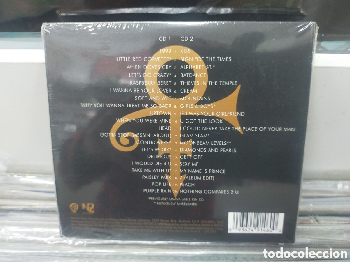 CDs de m&uacute;sica: Prince doble CD Digipack 4ever 2016 precintado - Foto 2