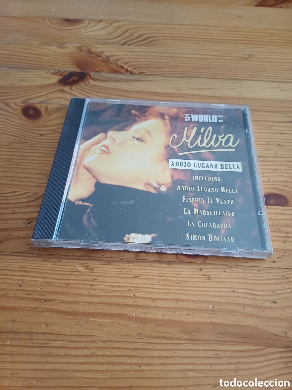 CDs de M&uacute;sica: The world of Milva Addio lugano bella Fischia il vento La marseillaise Cucaracha Simon Bolivar CD