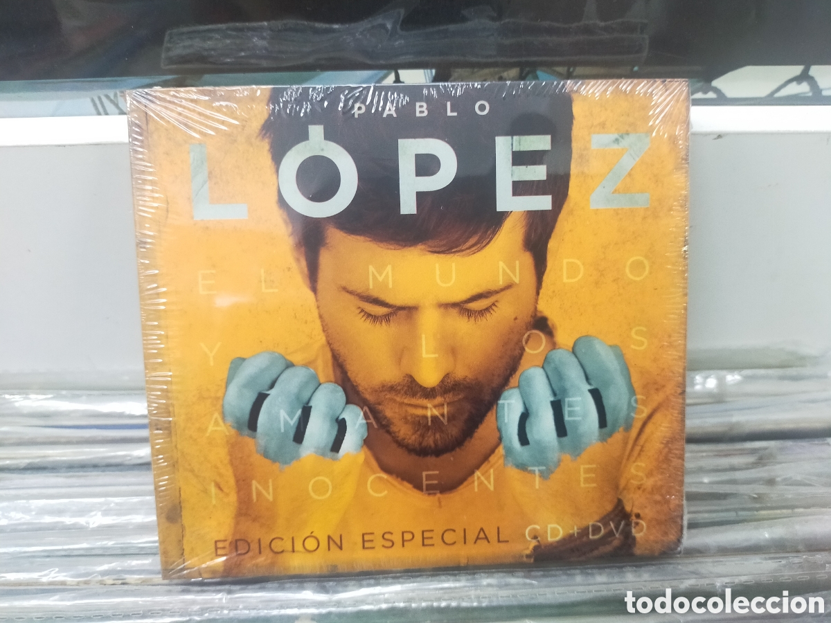 CDs de M&uacute;sica: Pablo L&oacute;pez cd + dvd el mundo y los amantes inocentes edici&oacute;n especial precintado 2016