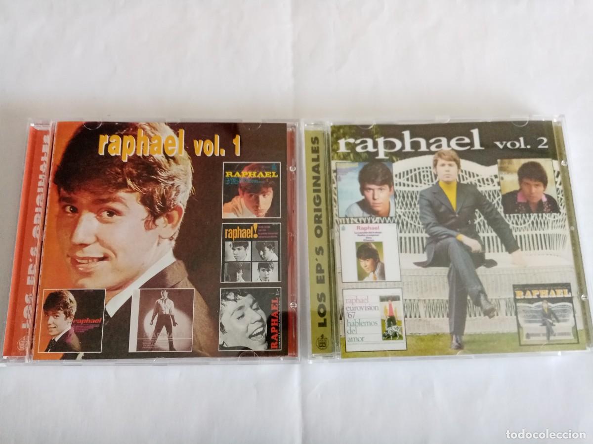 CDs de M&uacute;sica: LOS EP'S ORIGINALES VOLUMENES 1 y 2 . Raphael ( HISPAVOX )