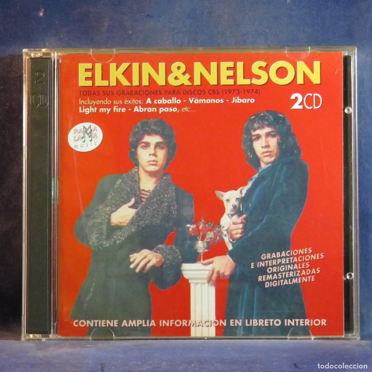 CDs de M&uacute;sica: ELKIN & NELSON &ndash; TODAS SUS GRABACIONES PARA DISCOS CBS (1973-1974) - 2 CD