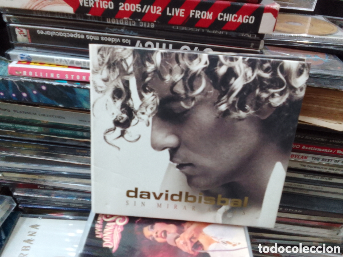 CDs de m&uacute;sica: David Bisbal,sin mirar atr&aacute;s ,CD y dvd - Foto 1