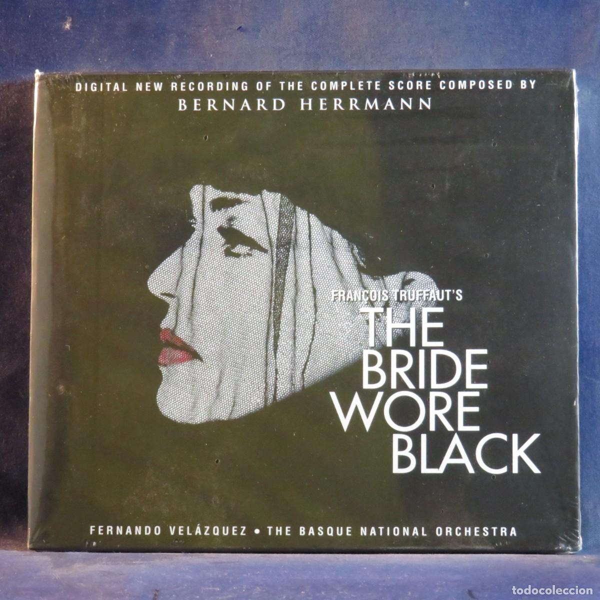 CDs de M&uacute;sica: BERNARD HERRMANN - FERNANDO VEL&Aacute;ZQUEZ &bull; THE BASQUE NATIONAL ORCHESTRA &ndash; THE BRIDE WORE BLACK - CD