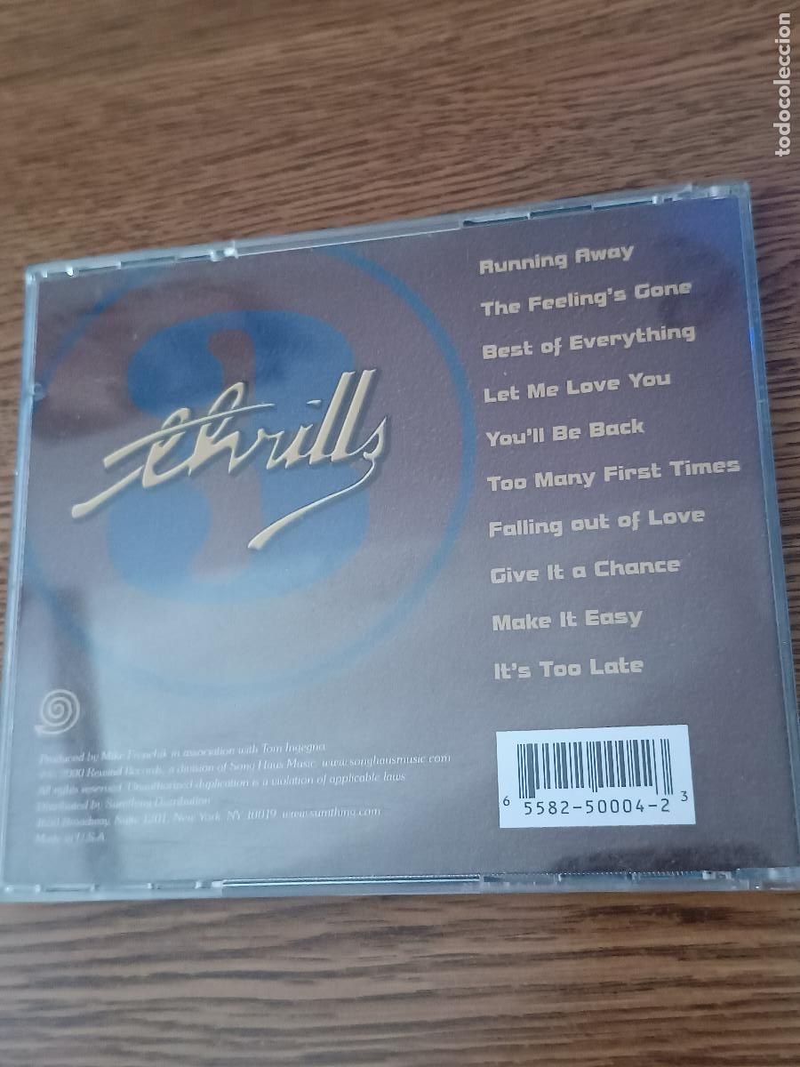 CDs de m&uacute;sica: THRILLS - 3 (2000) CD AOR ROCK - Foto 2