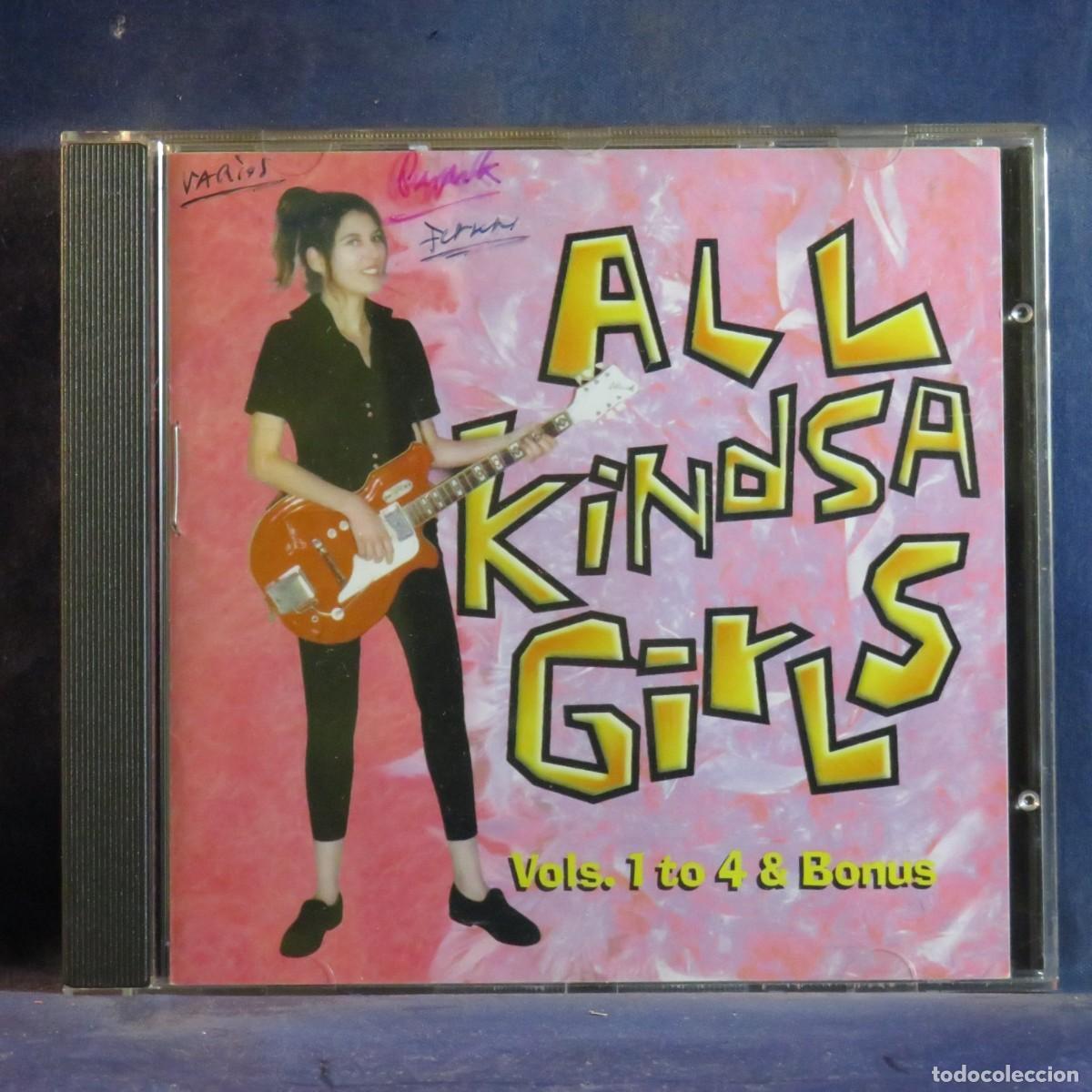 CDs de M&uacute;sica: VARIOUS &ndash; ALL KINDSA GIRLS VOLS. 1 TO 4 & BONUS - CD