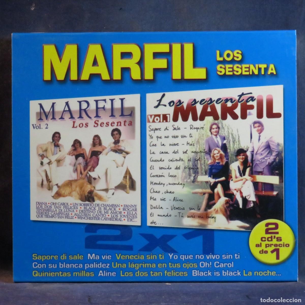 CDs de M&uacute;sica: MARFIL &ndash; LOS SESENTA - 2 CD