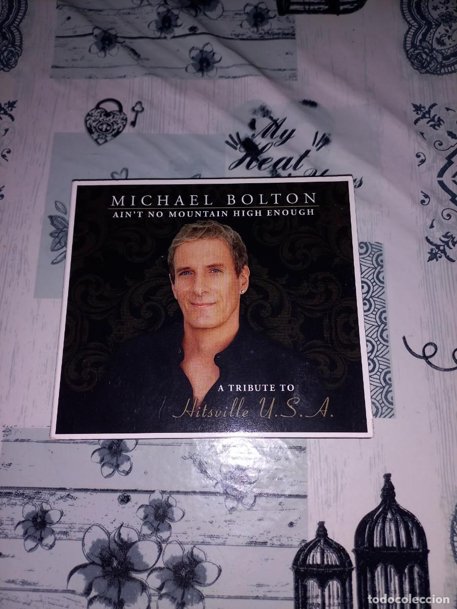 CD de M&uacute;sica: Michael Bolton AIN'T NO MOUNTAIN HIGH ENOUGH (Tributo a Hitsville USA) CD de jazz EE. UU. 2 CD