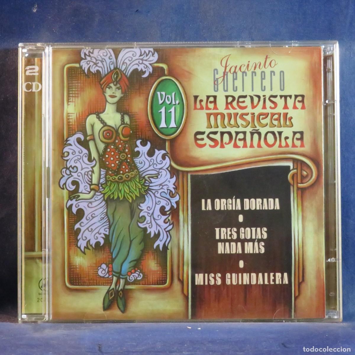 CDs de M&uacute;sica: JACINTO GUERRERO &ndash; LA REVISTA MUSICAL ESPA&Ntilde;OLA, VOL. 11 - CD
