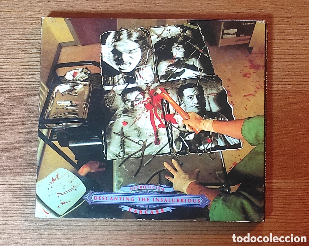 CDs de M&uacute;sica: Carcass - Necroticism Descanting CD/DVD dual.