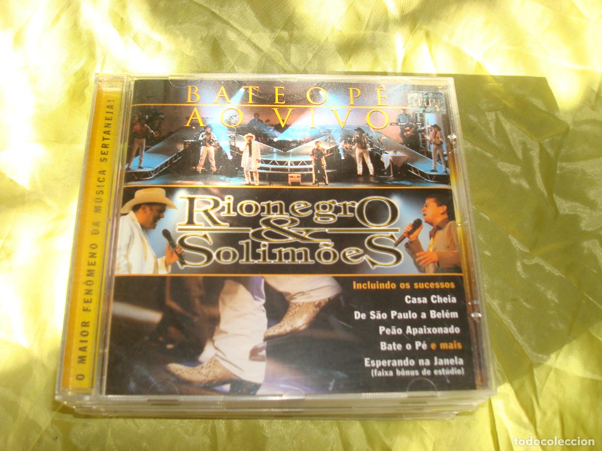 CDs de M&uacute;sica: RIONEGRO & SOLIMOES. BATE O PE ( AO VIVO). EDC. BRASIL. CD. IMPECABLE(#)
