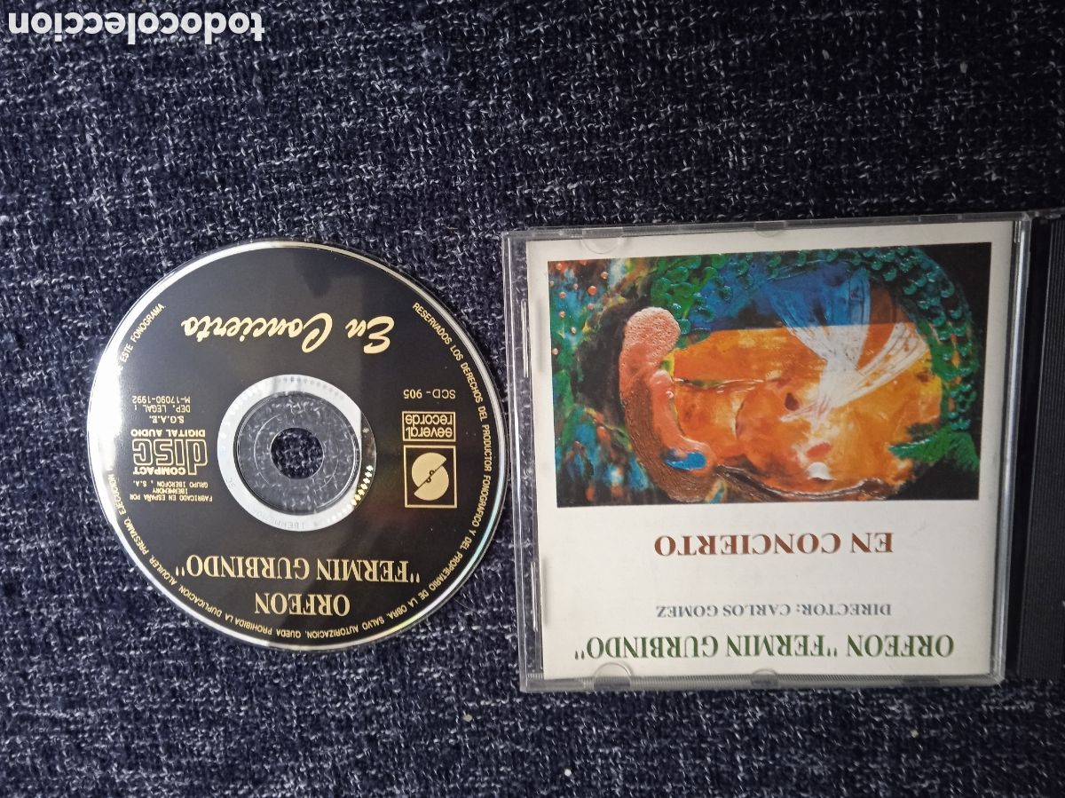 CDs de M&uacute;sica: CD, - ORFEON, FERMIN GURBINDO EN CONCIERTO