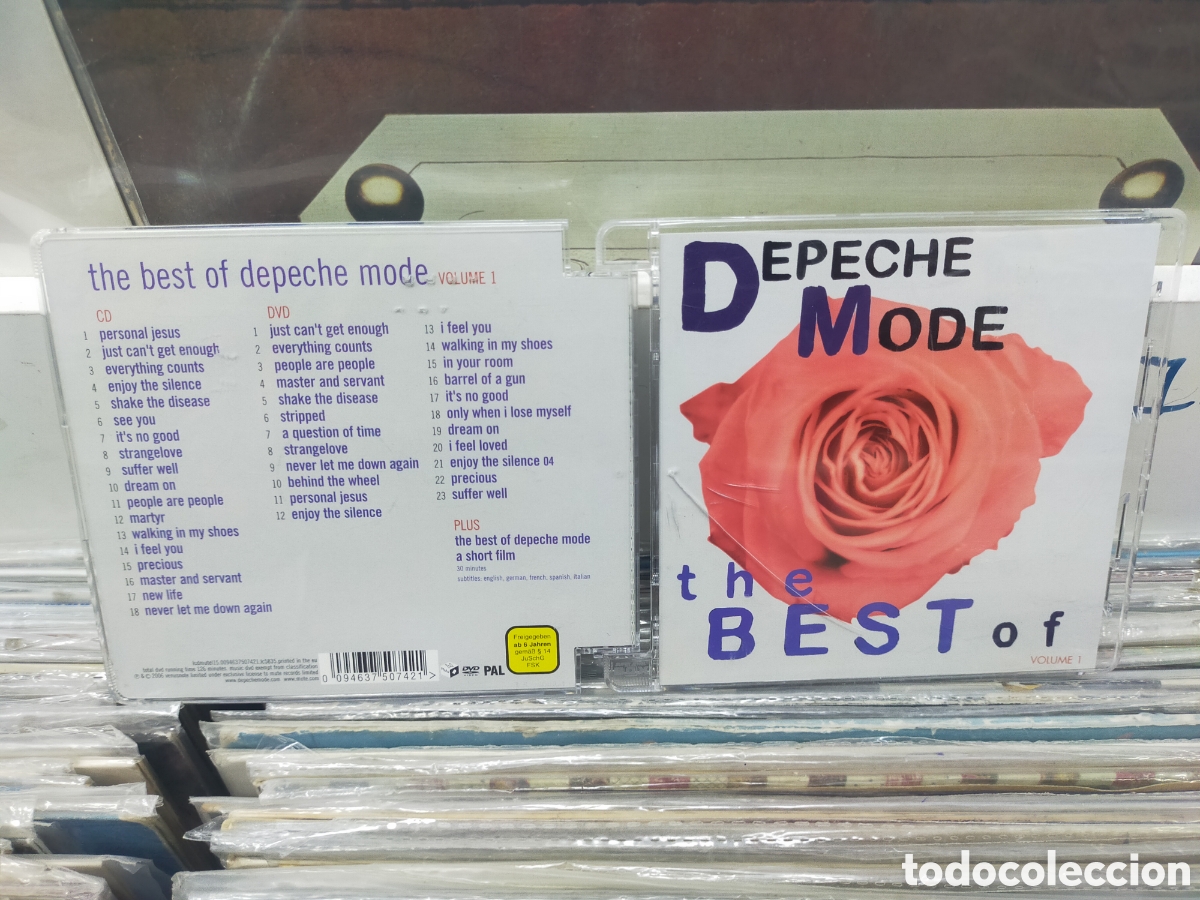 CDs de M&uacute;sica: Depeche mode CD + dvd the BEST 2006
