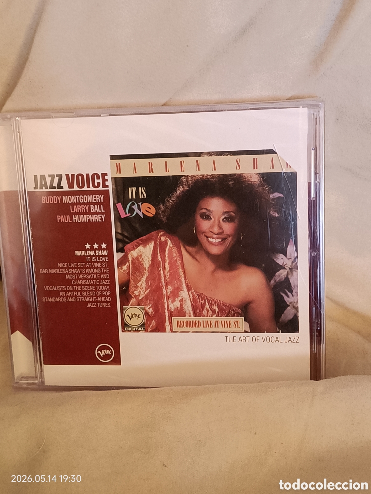 CDs de M&uacute;sica: Marlen shawnit is love--cd jazz voice- precintado