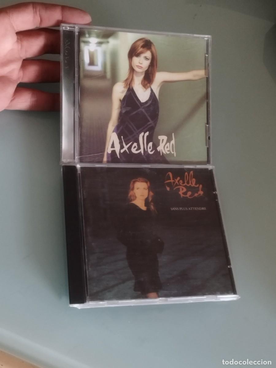 CDs de M&uacute;sica: Dos CDs de Axelle Red &ndash; Sans Plus Attendre y a tatons.