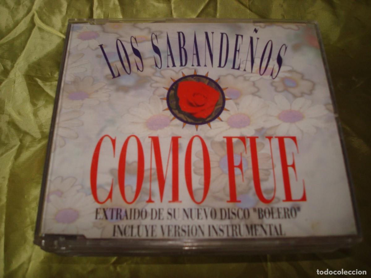 CDs de m&uacute;sica: LOS SABANDE&Ntilde;OS. COMO FUE. CD SINGLE. IMPECABLE(#) - Foto 1