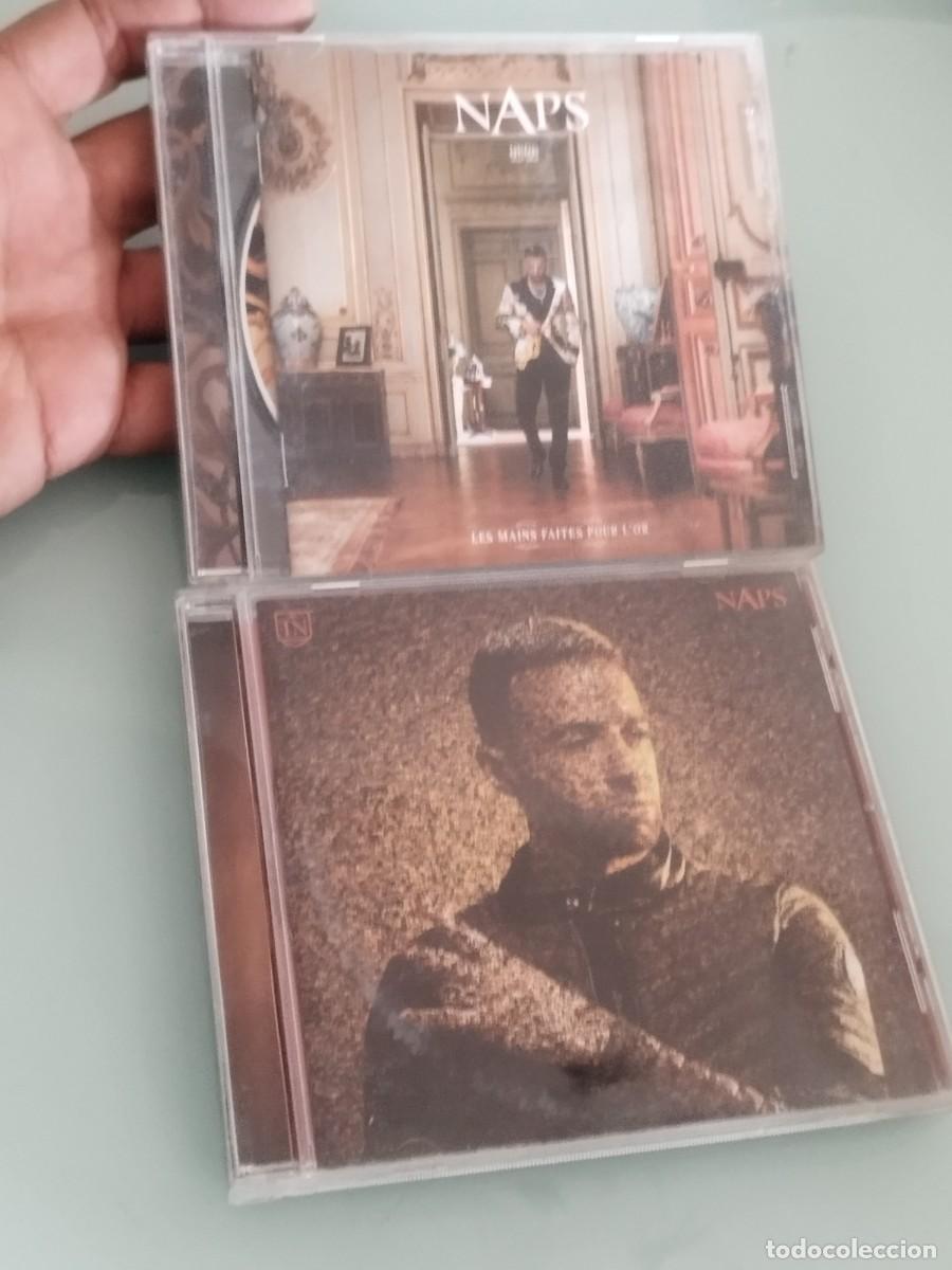 CDs de M&uacute;sica: 2 CDs de Naps &ndash; Les Mains Faites Pour L'or y La TN (Team Naps).