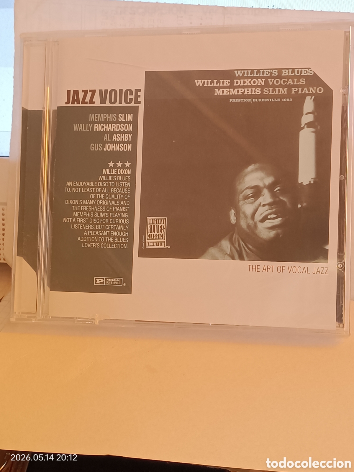 CD di Musica: -Willie dixon - willie's blue-cd jazz voice- precintado