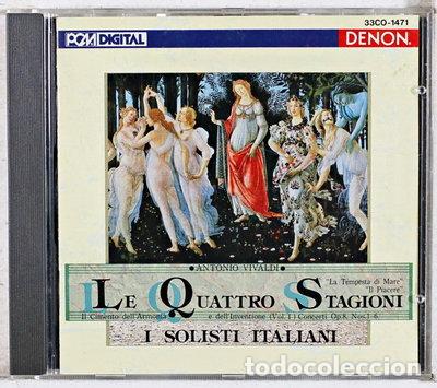 CDs de M&uacute;sica: Le Quattro Stagioni- 4988001082835
