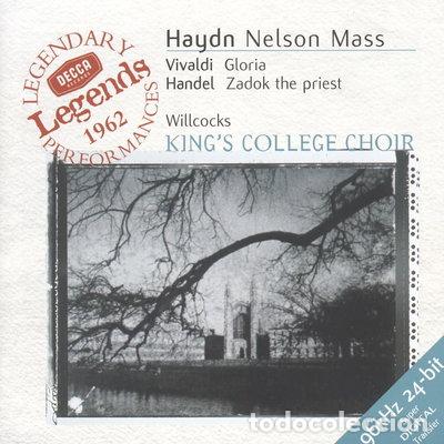 CDs de M&uacute;sica: Haydn: Nelson Mass / Vivaldi: Gloria / Handel: Zadok the Priest- 0028945862323