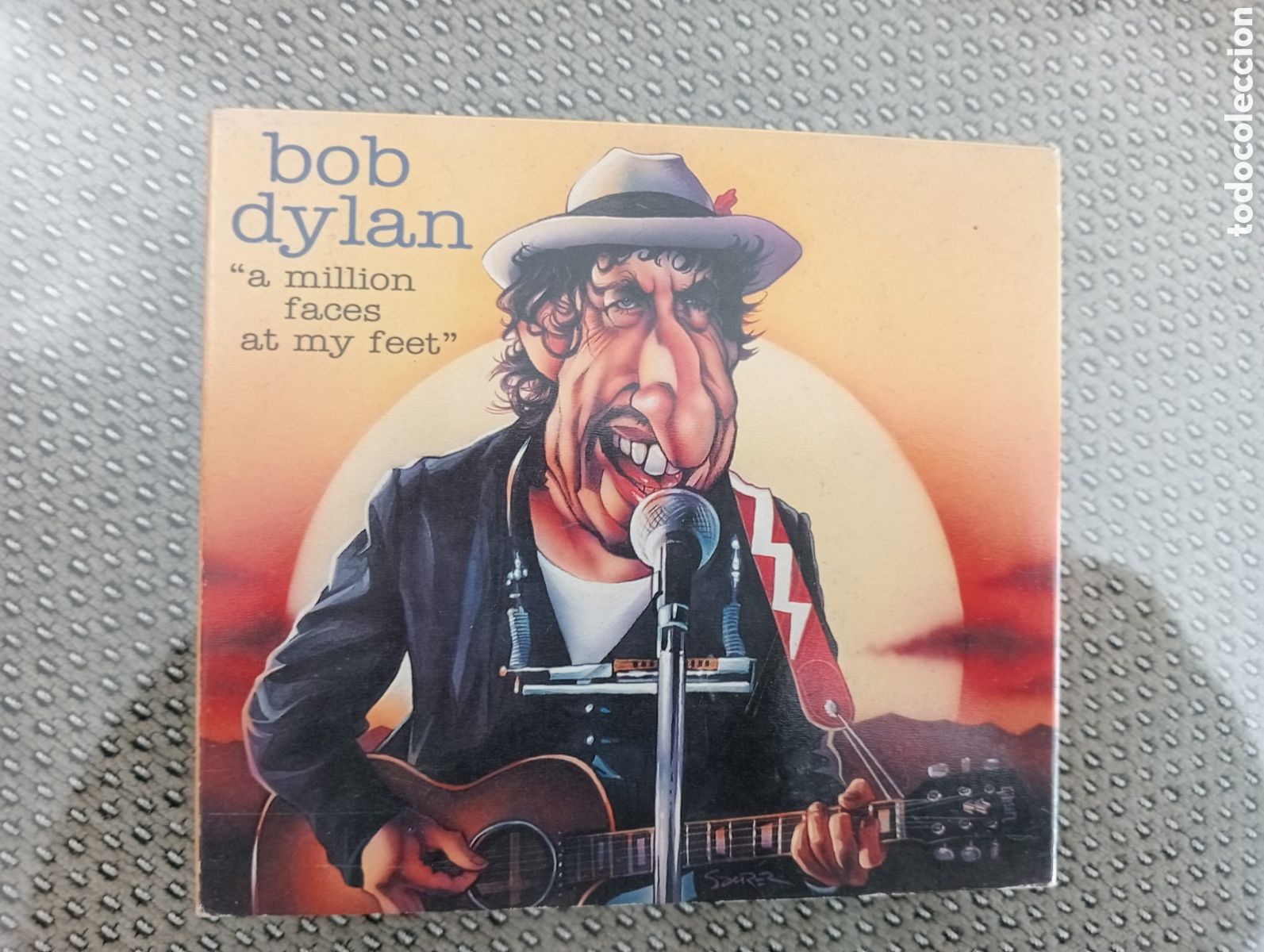 CDs de M&uacute;sica: Bob Dylan. A mill&oacute;n faces at me feet. 2 CDs. 1994 tour. Unofficial Release